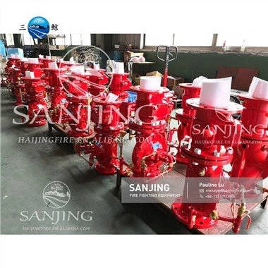 Van báo động hệ thống phun nước đường ống khô
