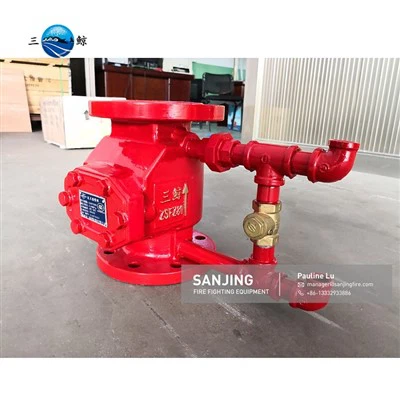 Van báo động phun nước đường ống ướt